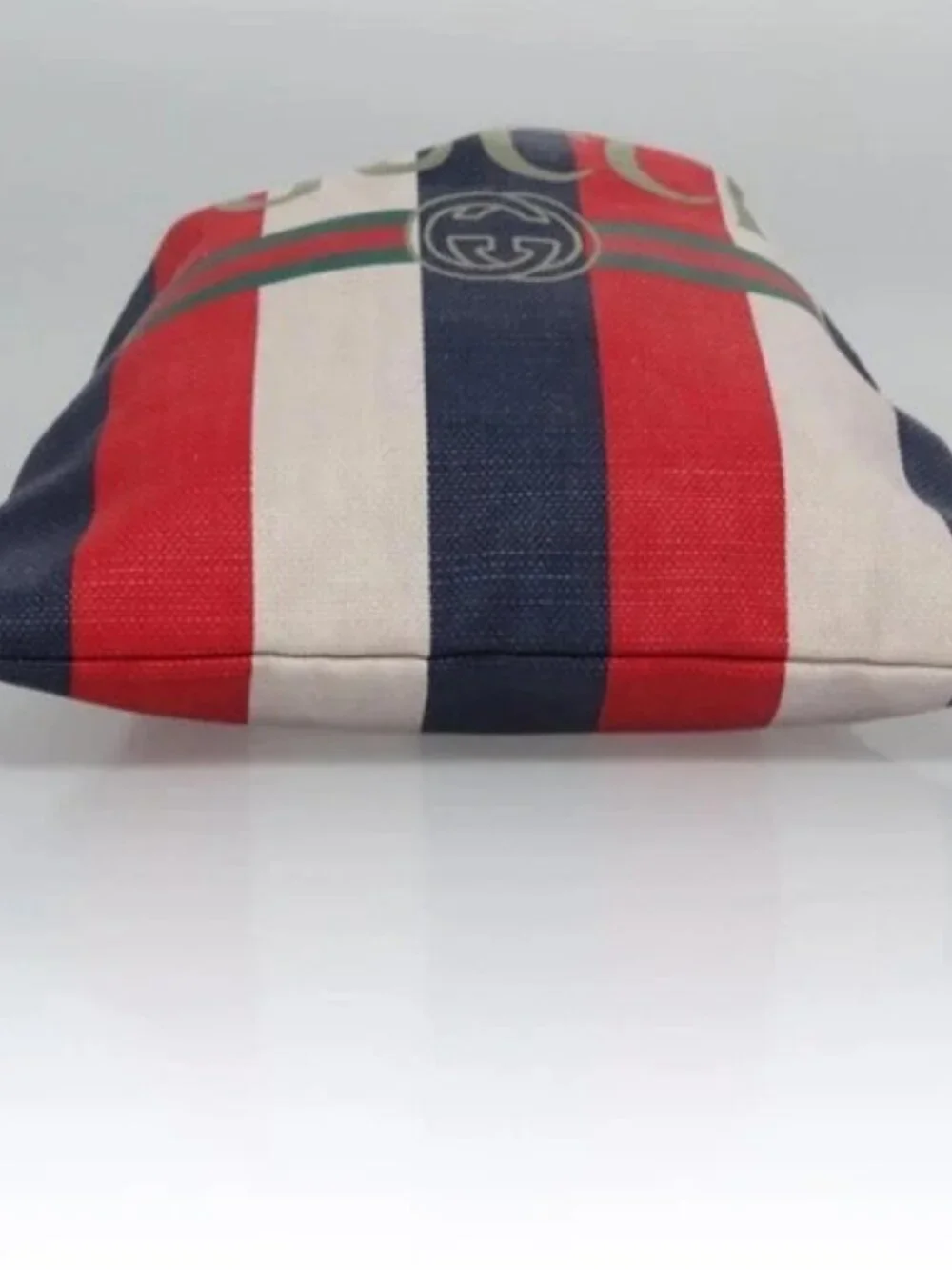 GUCCI Backpack Canvas Red Navy 473872 Auth BA150
